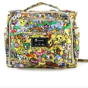 Tokidoki Ju Ju Be Safari diaper bag/ messenger bag